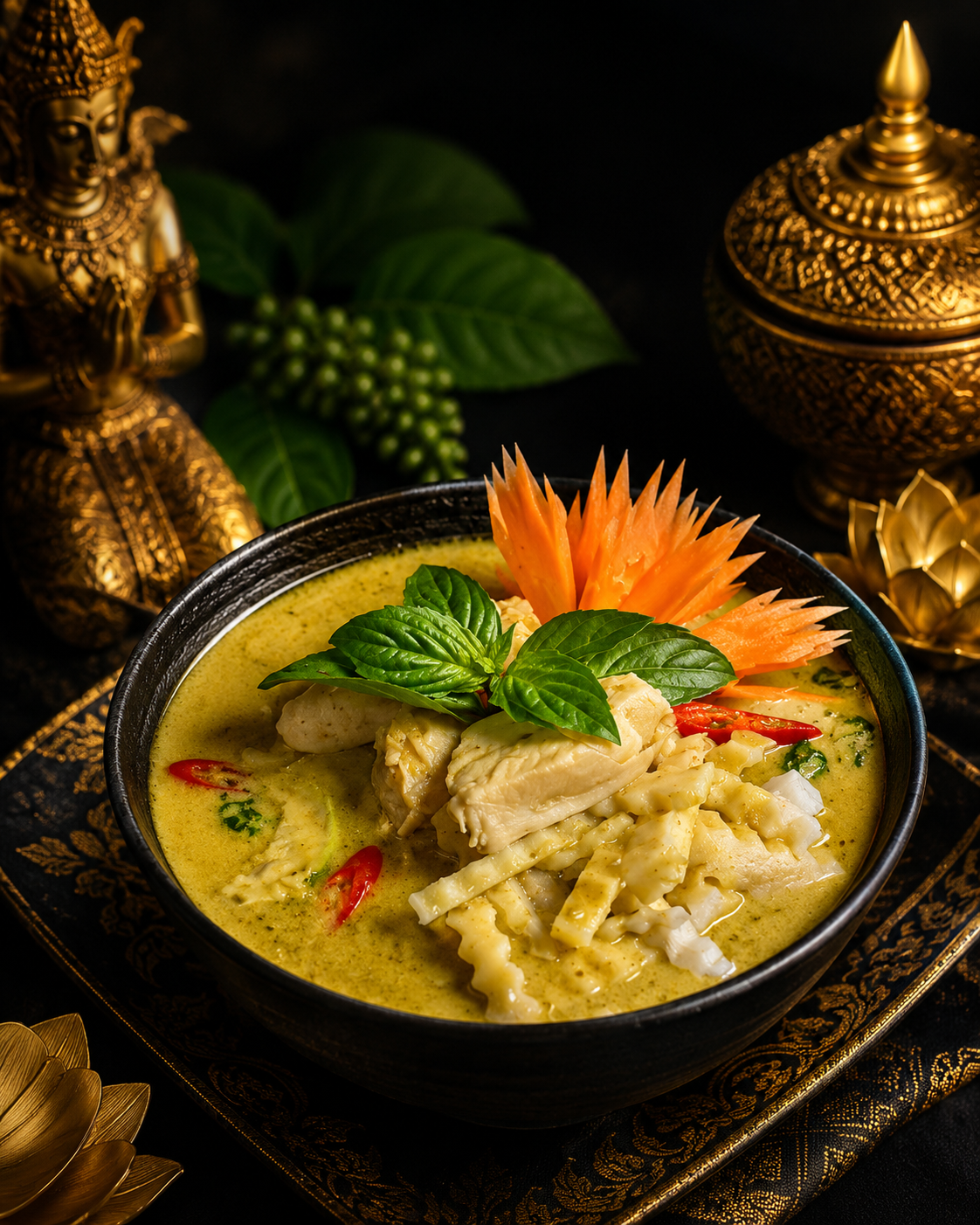 Grünes Thai Curry